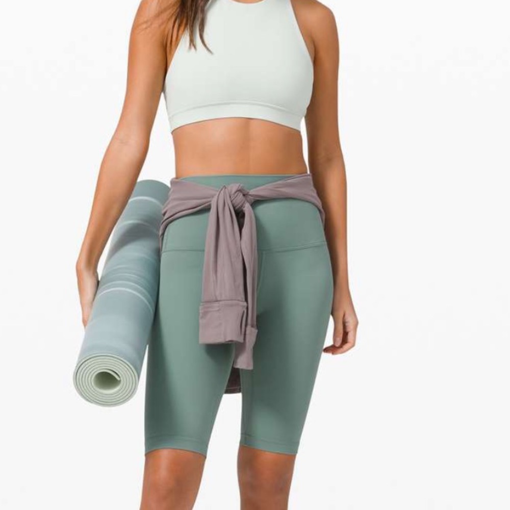 Lululemon Align Bike Short in Tidewater Teal